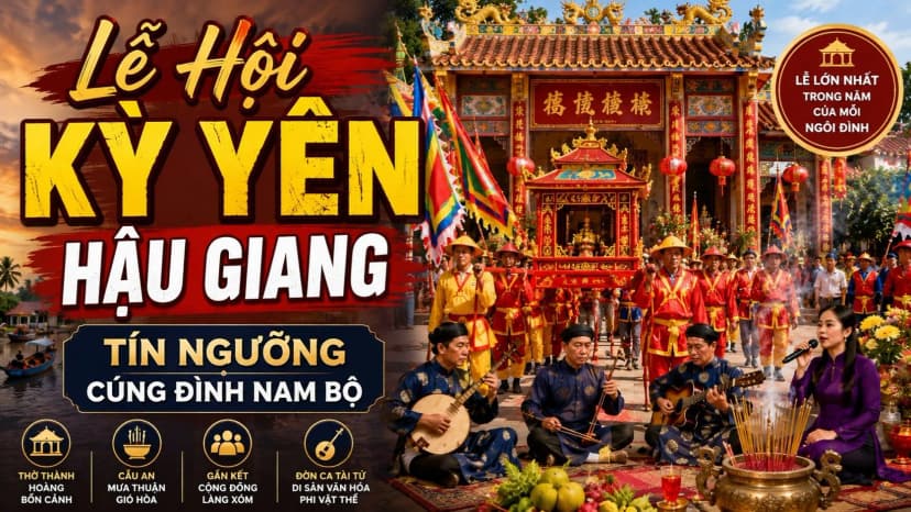 Lễ Hội Kỳ Yên Hậu Giang: Tín Ngưỡng Cúng Đình Nam Bộ