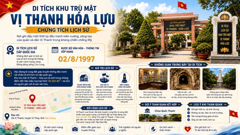 Di Tích Khu Trù Mật Vị Thanh Hỏa Lựu: Chứng Tích Lịch Sử