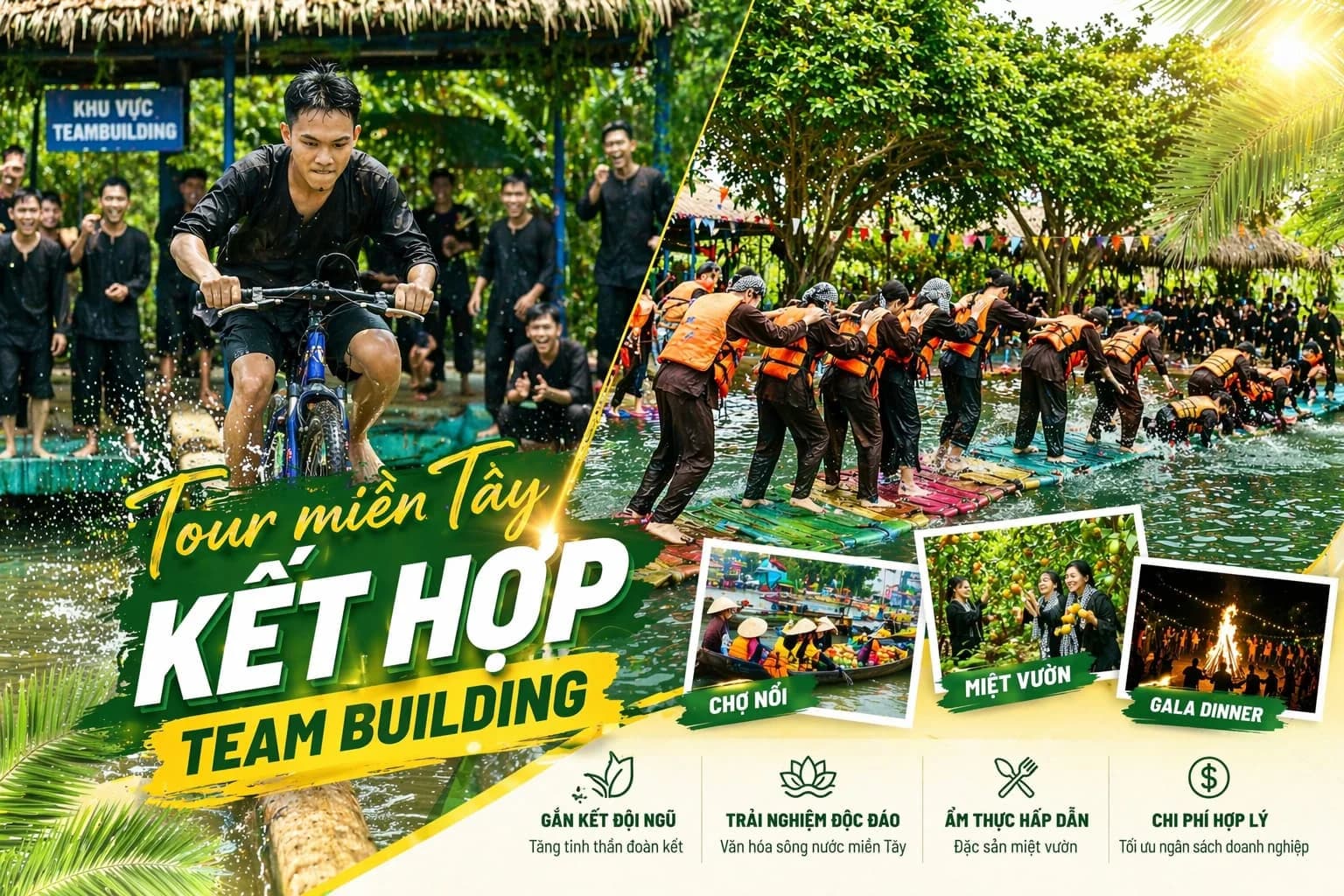 Tour Miền Tây Team Building: Gắn Kết & Phát Triển Doanh