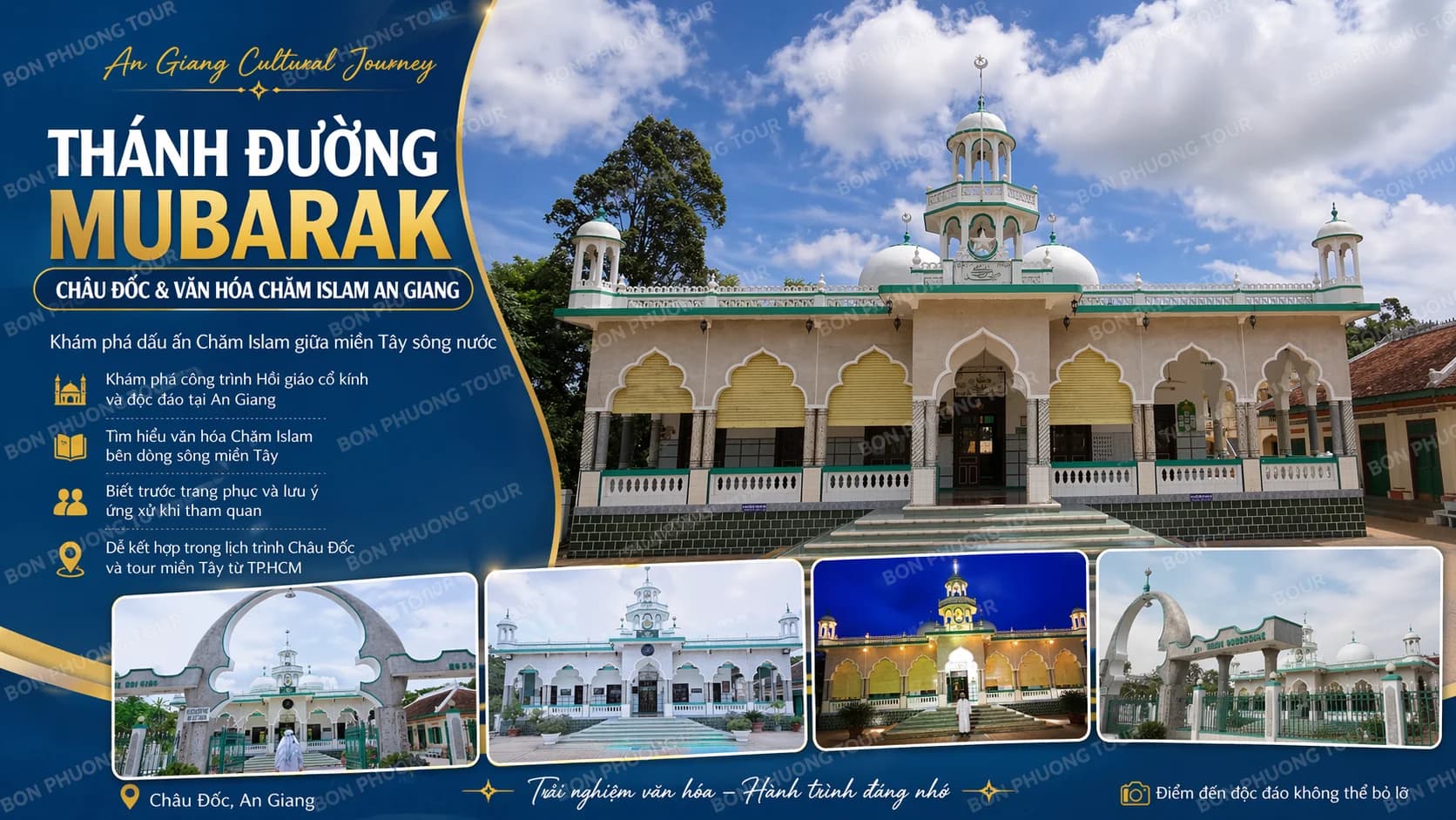 Thánh Đường Mubarak Châu Đốc: Kinh Nghiệm Tham Quan