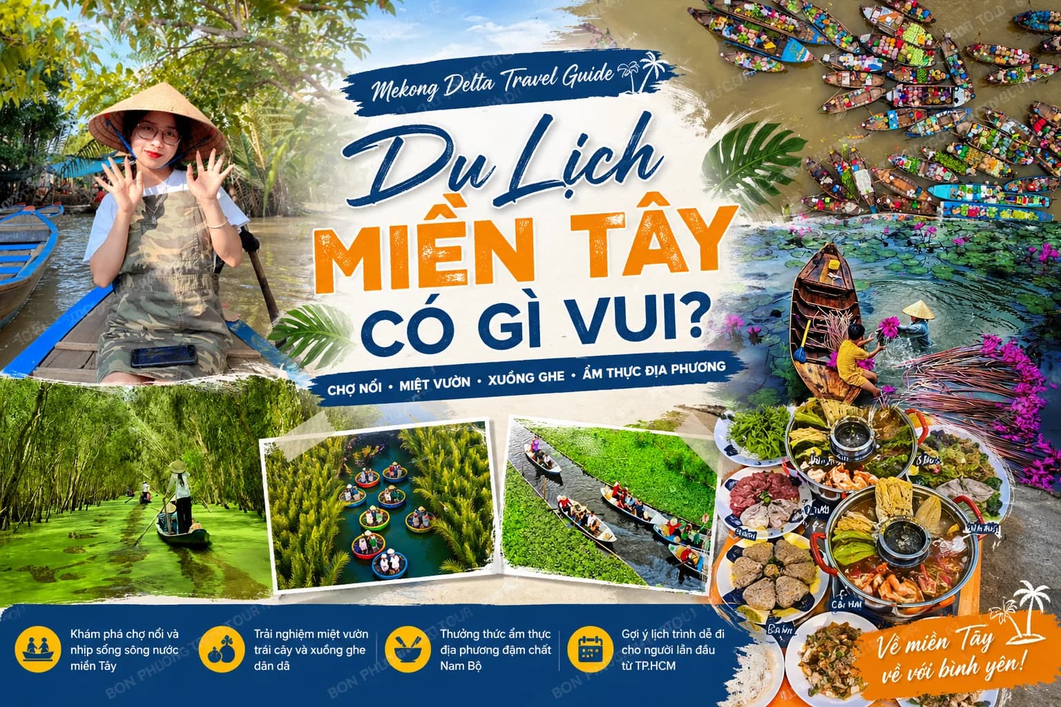 Du lịch miền Tây có gì vui? Kinh nghiệm đi chơi, ăn gì, đi đâu từ A-Z