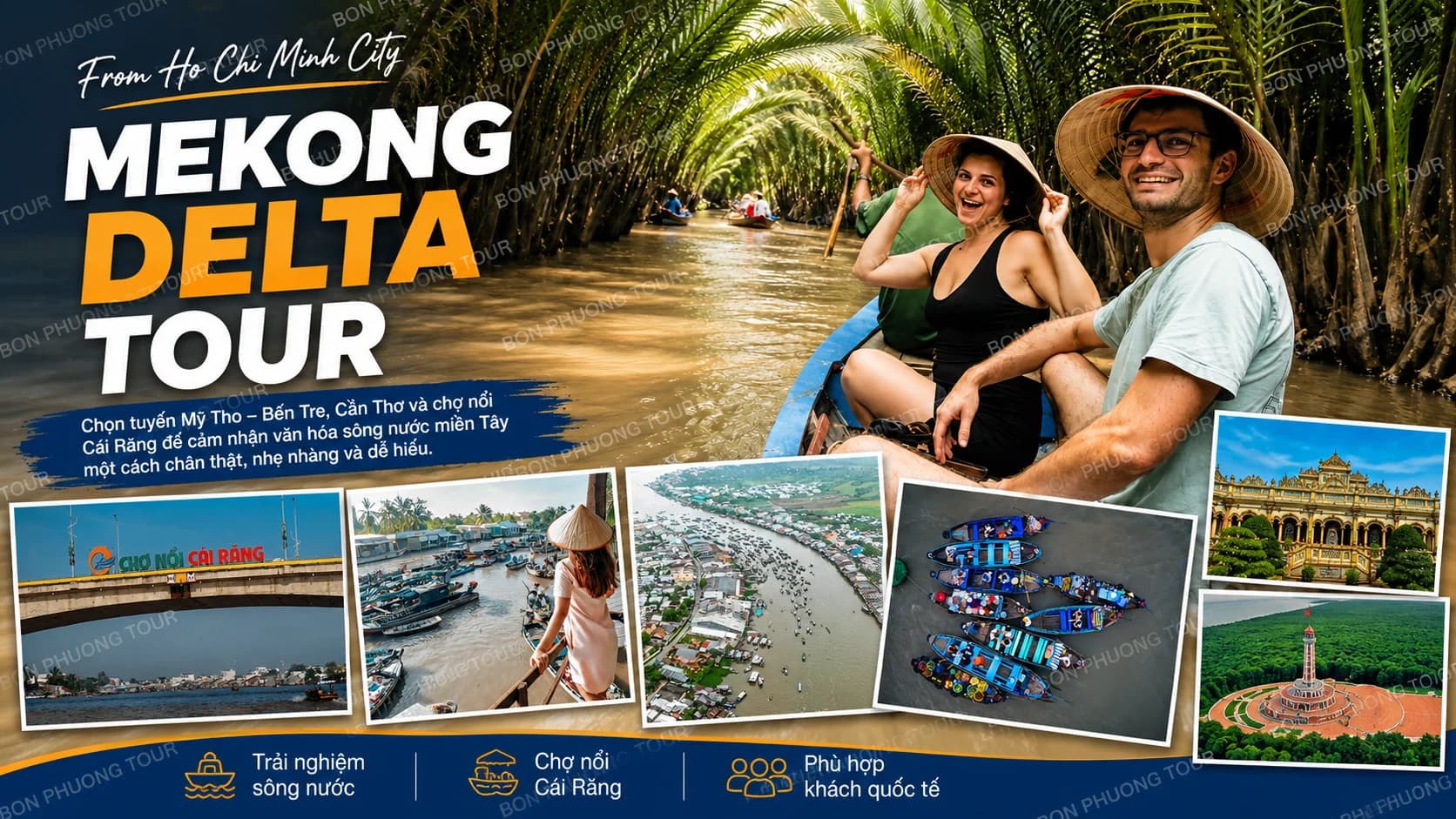 Mekong Delta tour from Ho Chi Minh nên đi đâu?