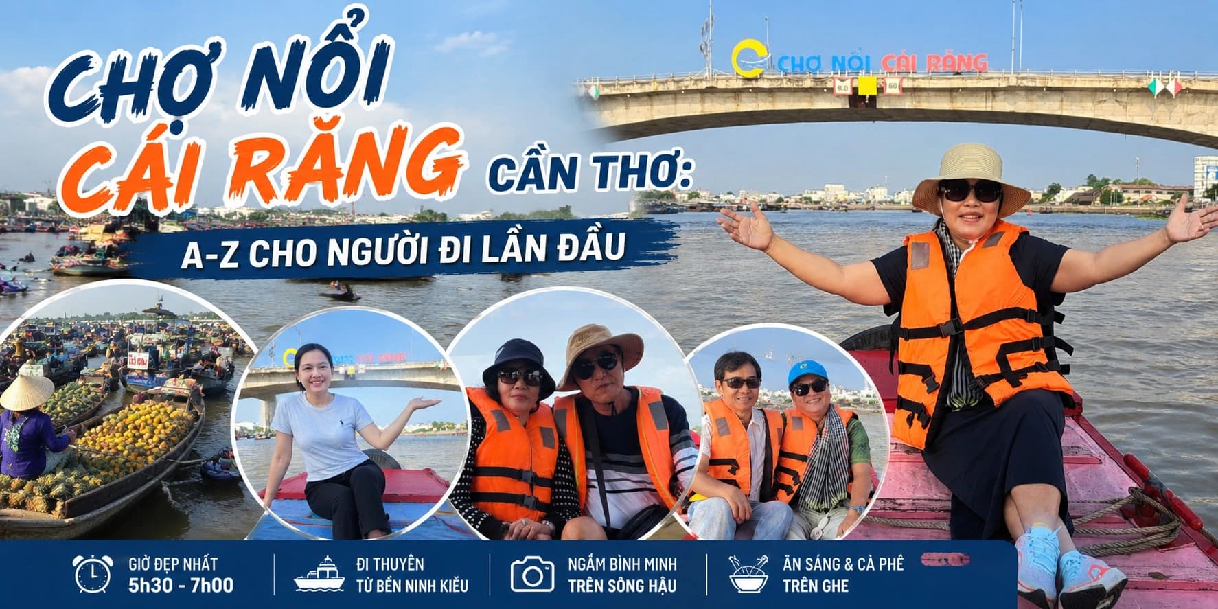 Chợ Nổi Cái Răng Cần Thơ: Kinh Nghiệm Khám Phá Từ A-Z