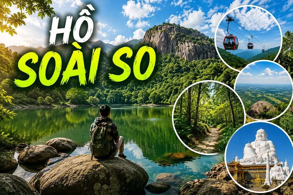 Hồ Soài So An Giang: Viên Ngọc Ẩn Trên Đỉnh Núi Cấm