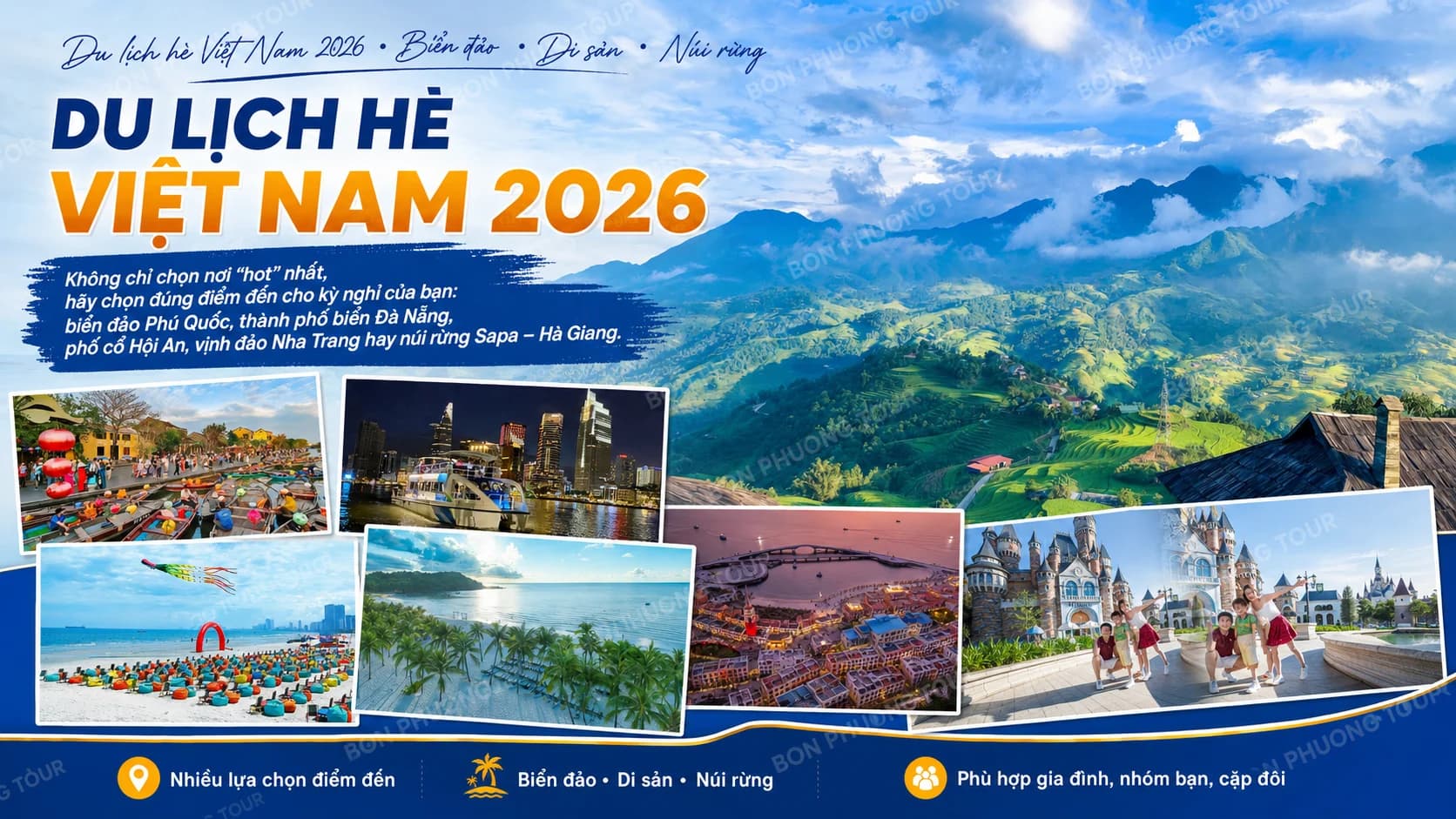 Khám Phá Các Điểm Đến Hè Việt Nam "Gây Sốt" Năm 2026