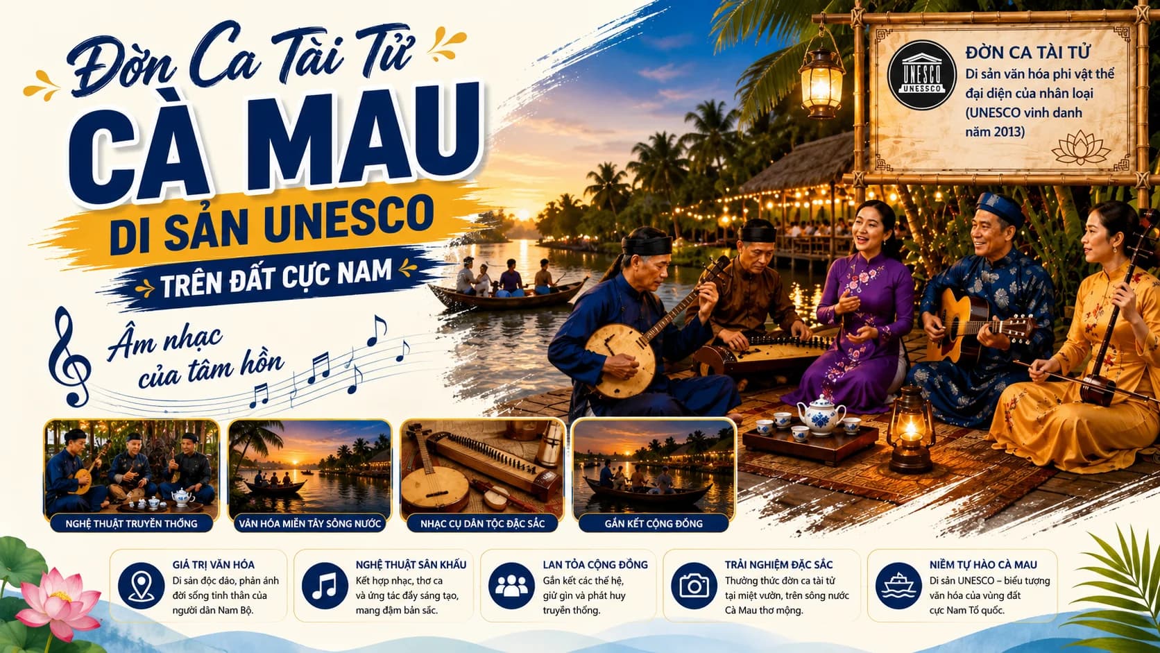 Đờn Ca Tài Tử Cà Mau: Di Sản UNESCO Và Cách Trải Nghiệm