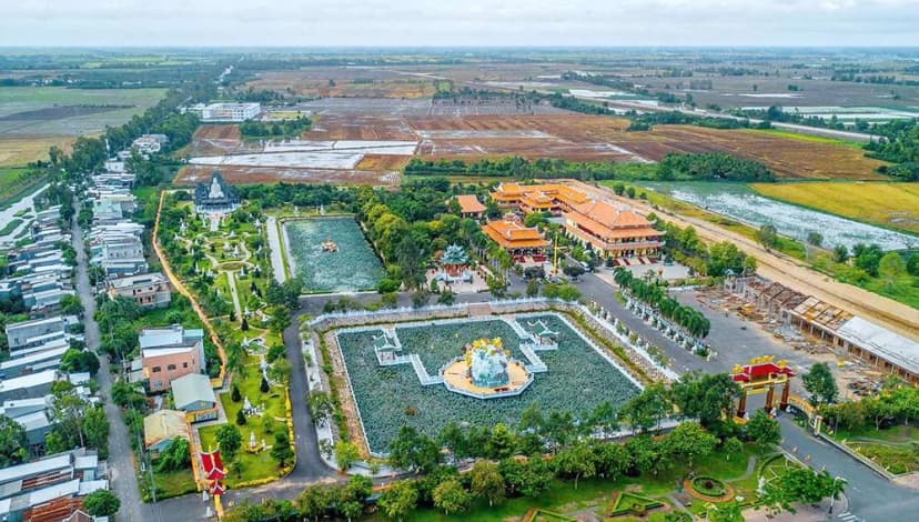 Toàn cảnh chùa Huỳnh Đạo