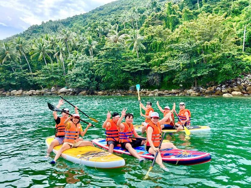 Trải nghiệm chèo thuyền kayak