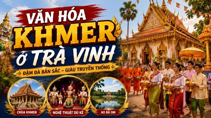 Biểu diễn nghệ thuật Dù Kê Khmer tại Trà Vinh