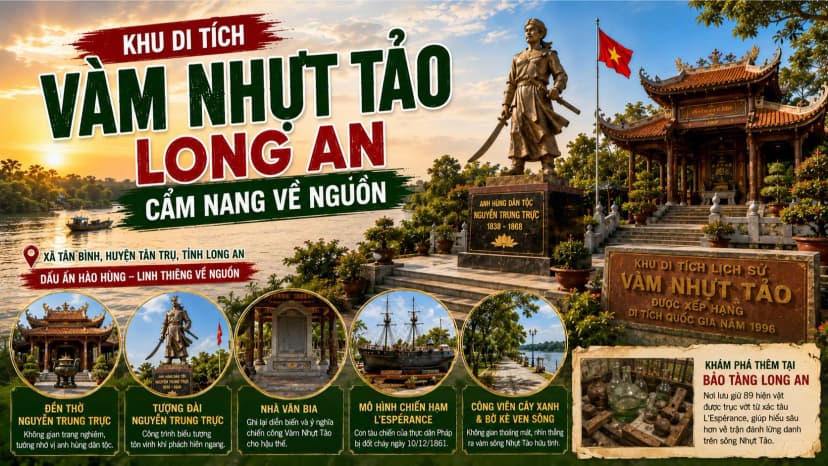 Khu di tích lịch sử Vàm Nhựt Tảo