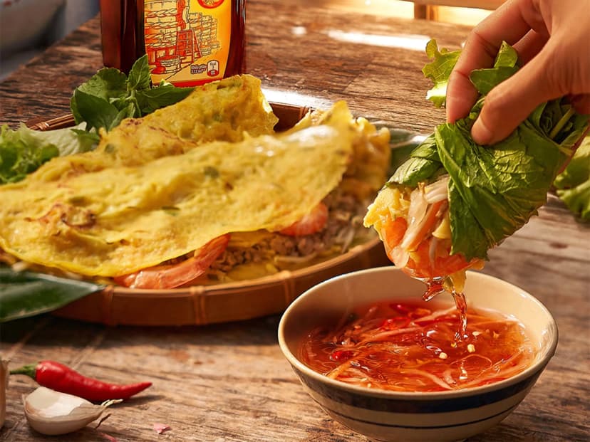 Nước chấm vị miền Tây dùng cho bánh xèo