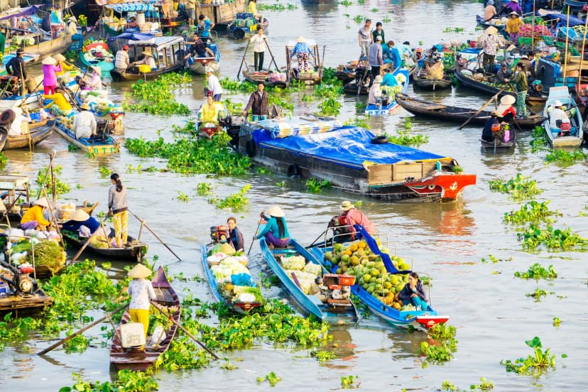 Chợ nổi – Nét sinh hoạt sông nước độc đáo chỉ có ở miền Tây