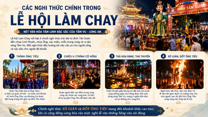 Hình minh họa về Lễ hội Làm Chay Tầm Vu