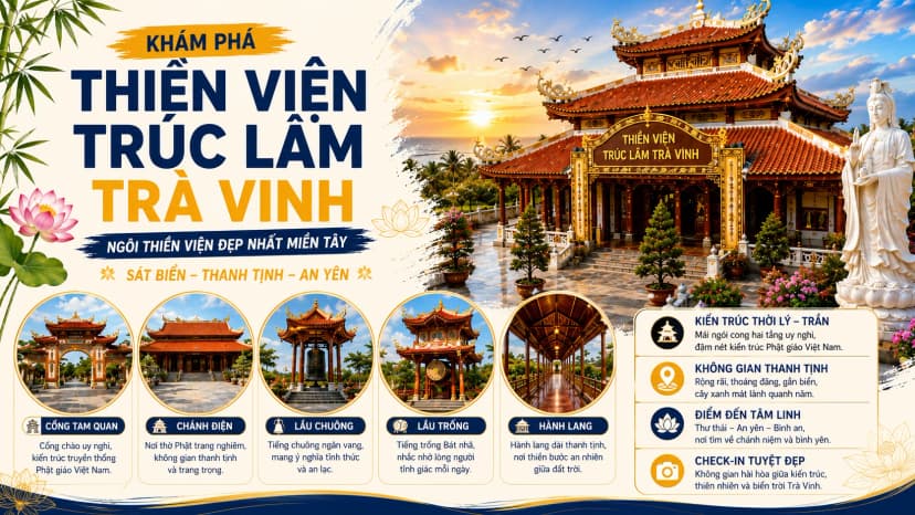 Thiền viện Trúc Lâm Trà Vinh