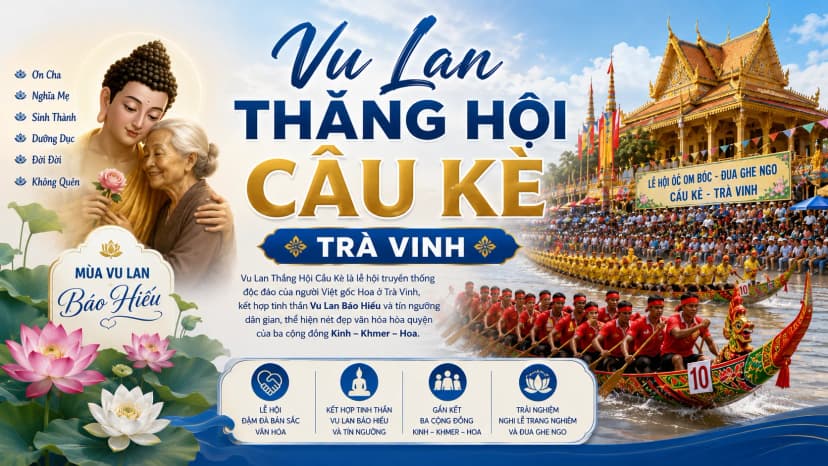 Vu Lan Thắng Hội Cầu Kè Trà Vinh