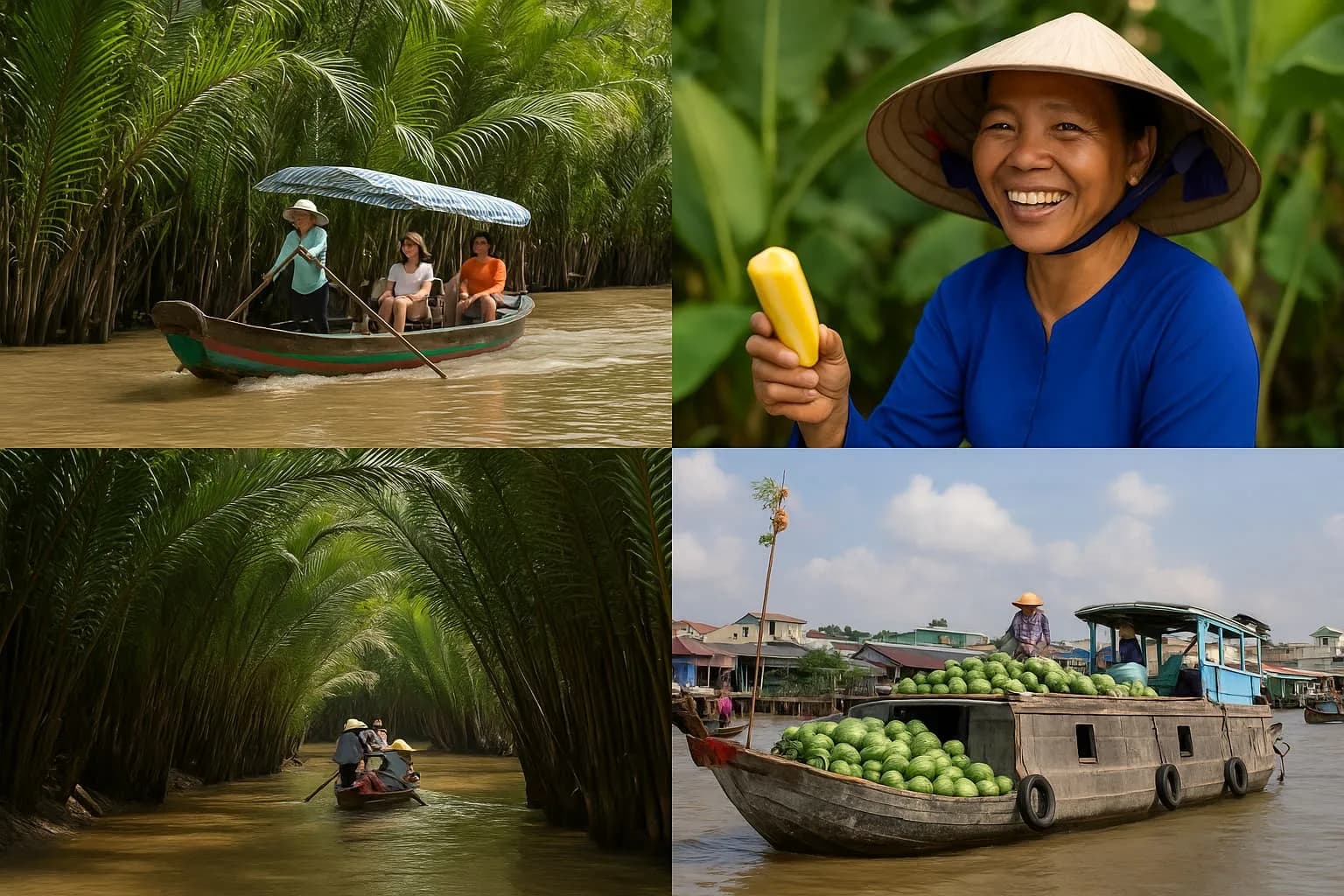 Tour Mỹ Tho Bến Tre Cần Thơ 2 Ngày 1 Đêm: Trọn Gói Trải Nghiệm