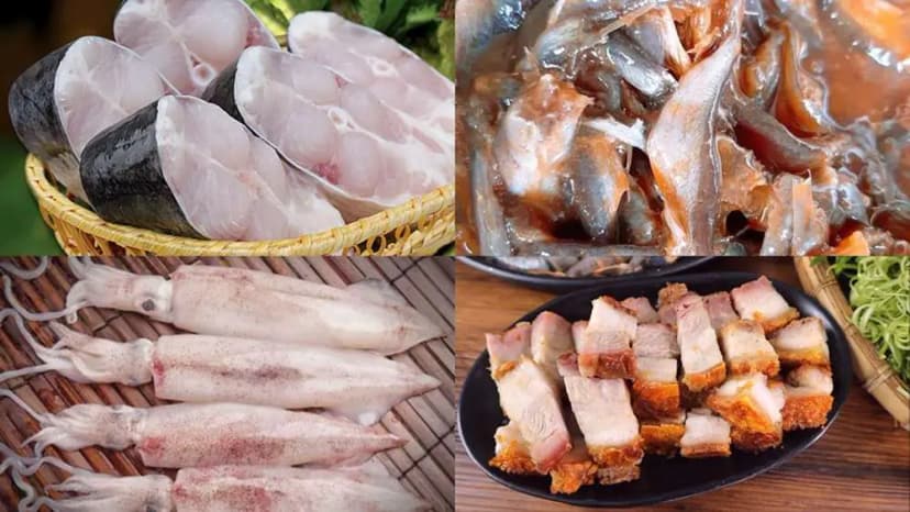 Nguyên liệu nấu lẩu mắm