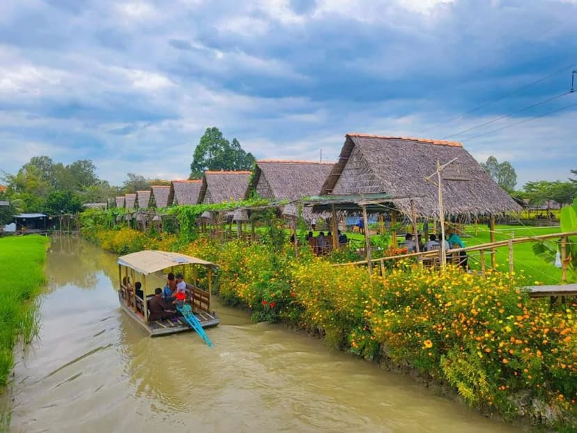 Một góc Khu du lịch Mỹ Phước Khánh