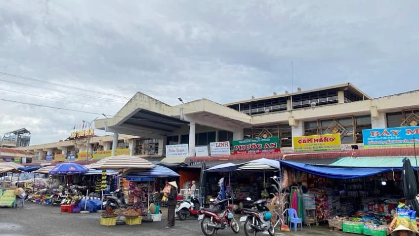 Ẩm thực và vị trí chợ Tịnh Biên An Giang