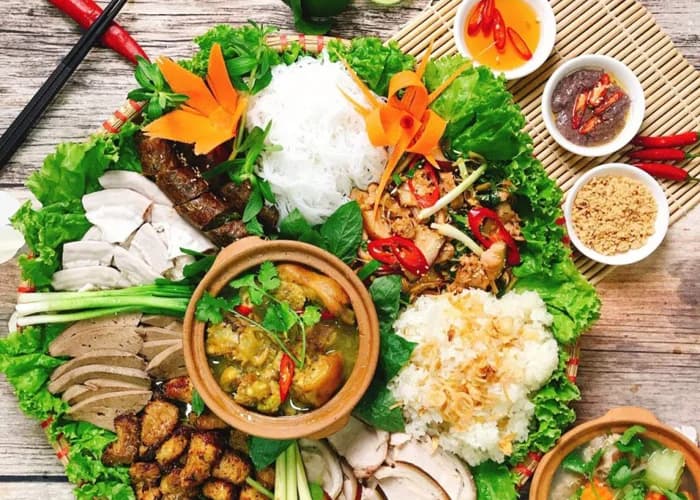 Bò bảy món núi Sam An Giang