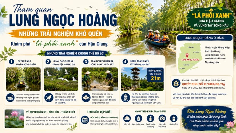 Tham quan Lung Ngọc Hoàng có những trải nghiệm gì?