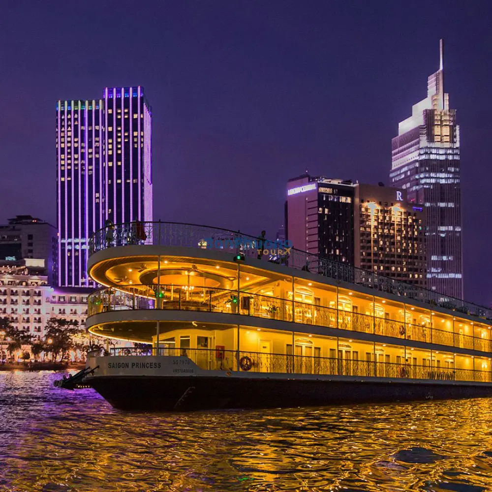 Ăn tối trên du thuyền Đông Dương Indochine cruise