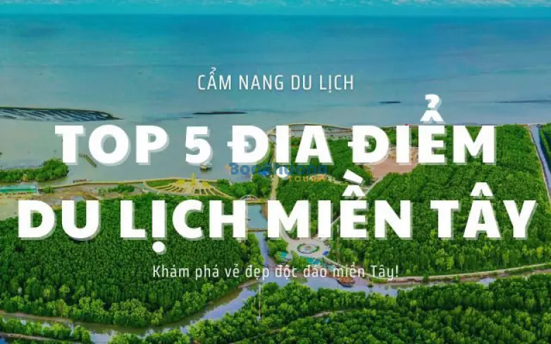 Top 5 Địa Điểm Du Lịch Miền Tây Nổi Tiếng - Hành Trình Sông Nước Đáng Nhớ