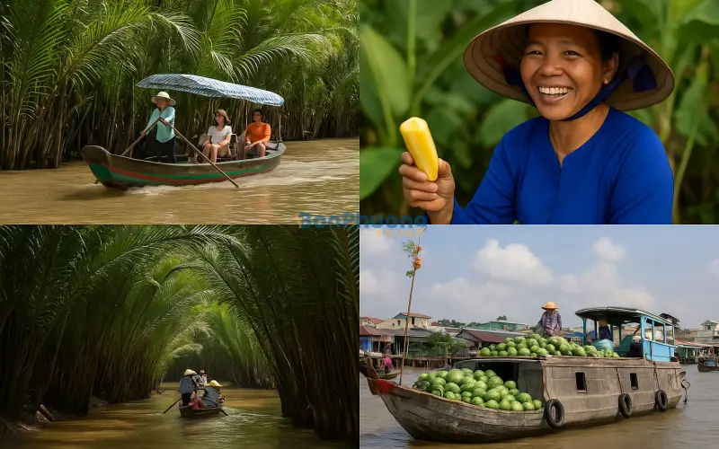 Tour Mỹ Tho Bến Tre Cần Thơ 2 Ngày 1 Đêm: Trọn Gói Trải Nghiệm