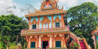 Chùa Chén Kiểu Sóc Trăng - Ngôi chùa Khmer có kiến trúc 