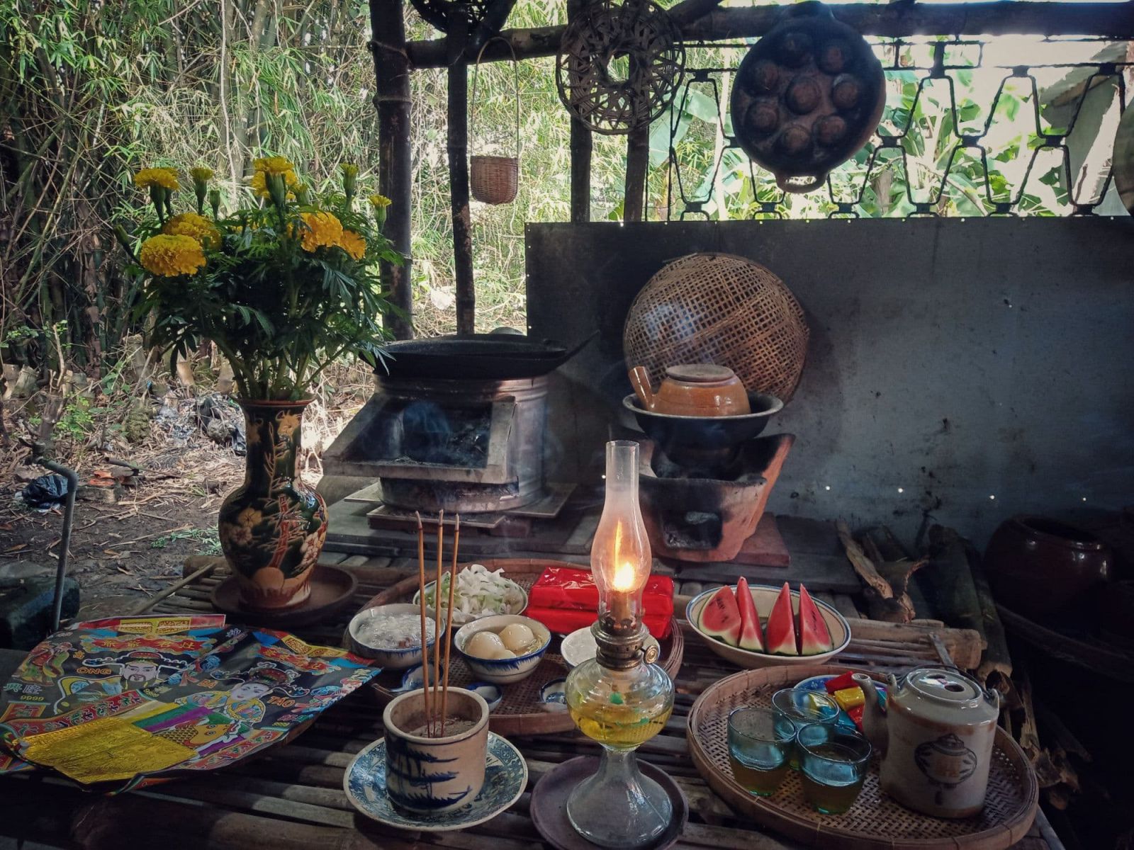 Đưa ông táo về trời - phong tục ngày tết miền tây