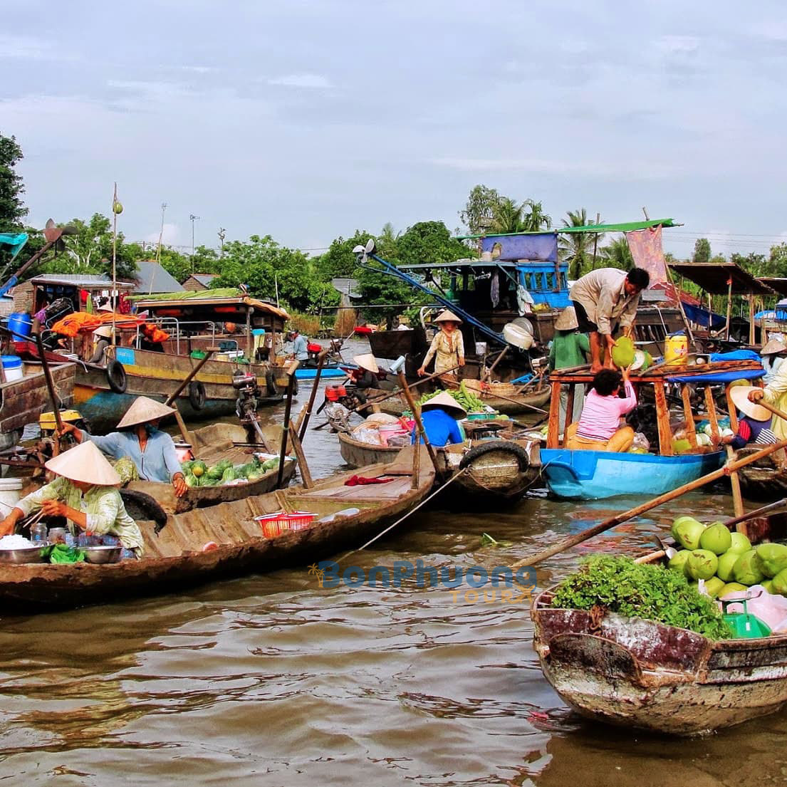  tour Cái Bè - cù lao Tân Phong